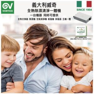 隱藏式空氣清淨機推薦｜兼顧美觀與功能的全熱除濕清淨一體機首選(精選圖)