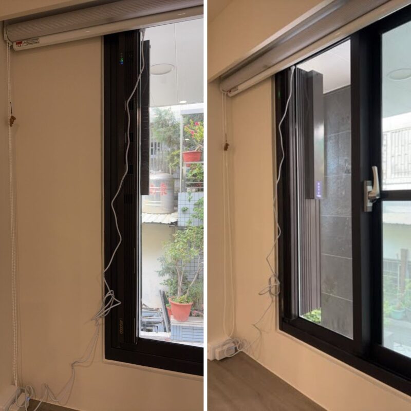 台南市北區｜窗型全熱交換器安裝分享(案例圖)
