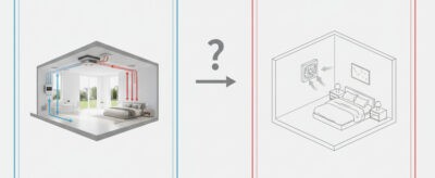 新風系統與傳統排風扇差在哪？一次搞懂兩者的功能差異與使用情境(示意圖)