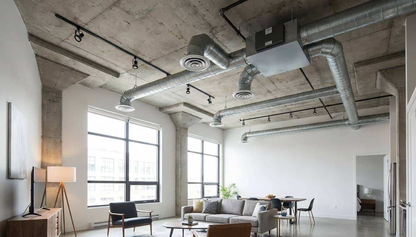 全熱交換器不做天花板可以嗎？免天花板安裝方式、優缺點與適用族群一次解析(示意圖)
